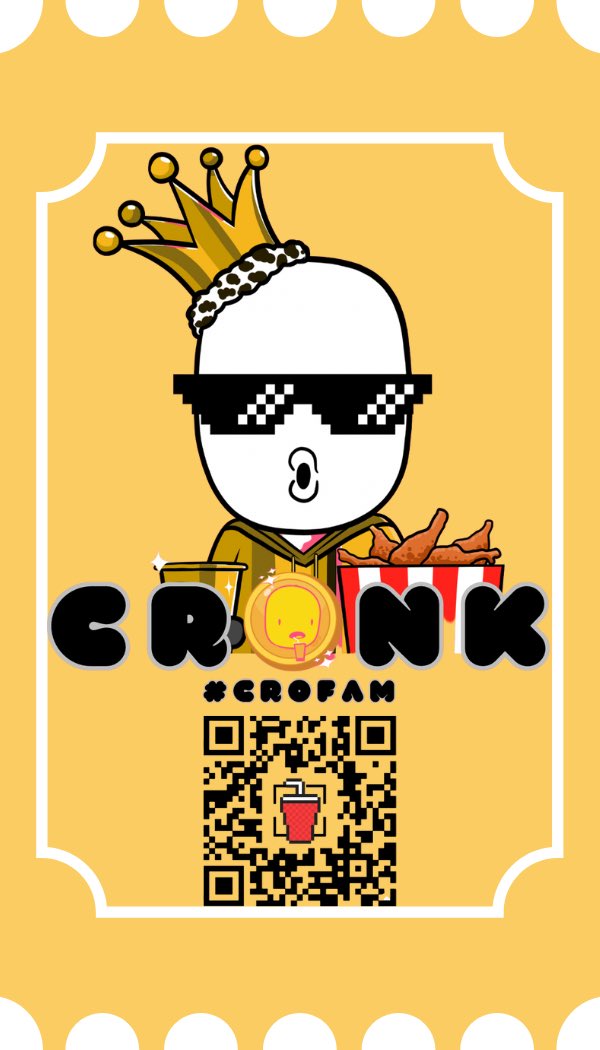 Feeling generous today!

CROnk wants to onboard some new community memebers!!

Tag some #ETH #SOL #Polygon users and let’s get them CROnk on this beautiful weekend!!