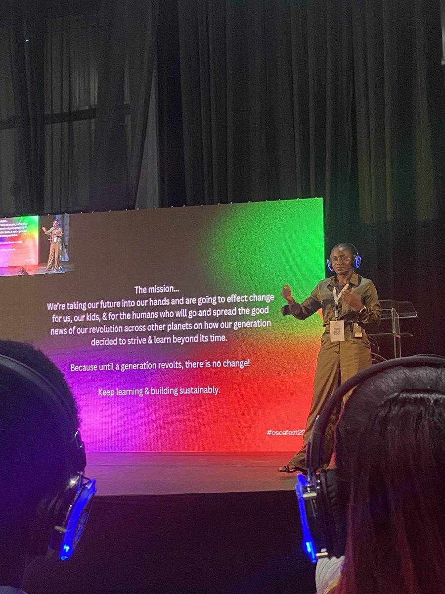 onojarachael's tweet image. For everyone who showed up to my talk at #oscafest23, thank you so much. The feedback and love - massive! ❤️🥰
Keep learning and building sustainably! 🚀🚀🚀

Here’s a link to my slides: docs.google.com/presentation/d…