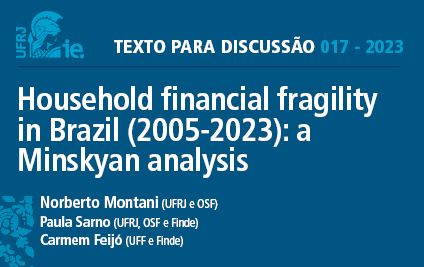 bob_nmm's tweet photo. Saiu do forno um novo texto q discute o endividamento e a fragilidade financeira das famílias brasileiras, c/ Paula Sarno e Carmem Feijó:
https://t.co/JCTa5V032K
Foi nosso projeto para a @SASE_Meeting, que será em julho aqui no Rio.
Críticas e comentários são mais que bem-vindos! https://t.co/a8ldN7mmvS