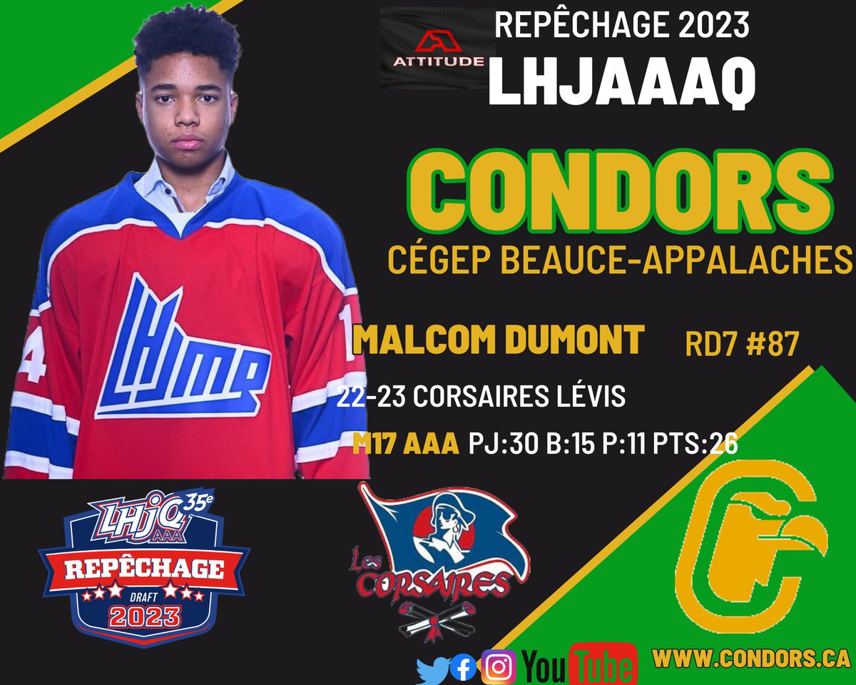 Condors hockey du Cégep Beauce-Appalaches tweet media