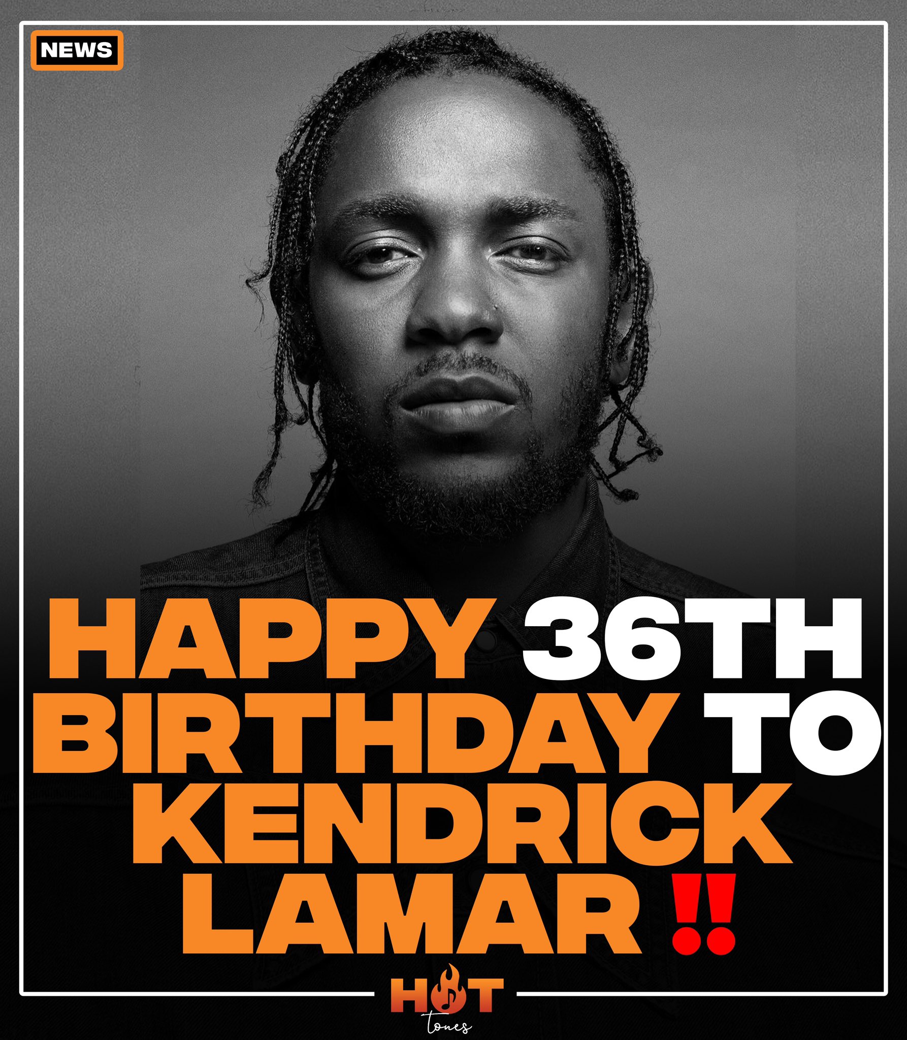 Happy 36th birthday to Kendrick Lamar  Favorite song from him  