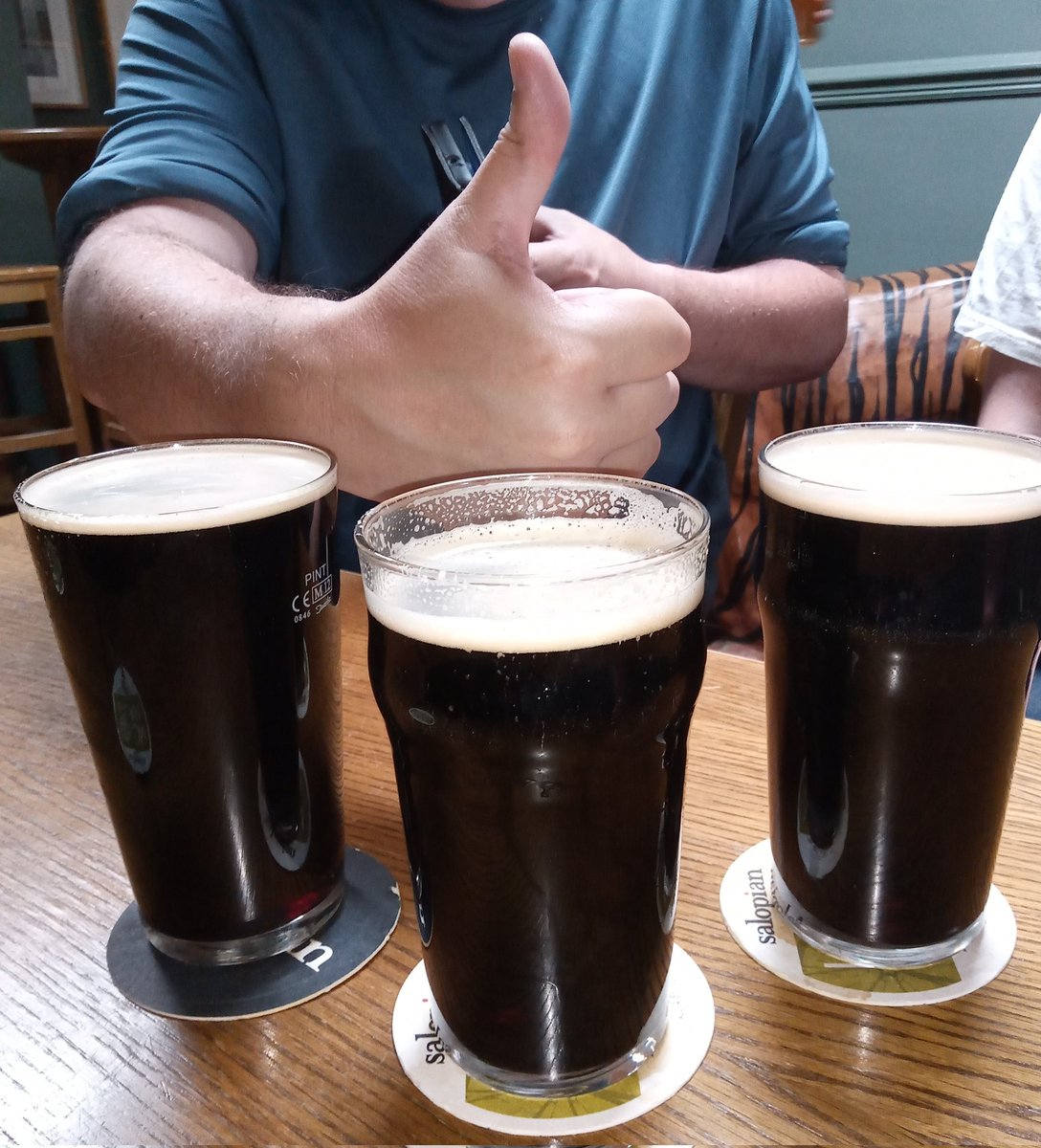 We're in the Fountain in Walsall having some <a href="/Beowulfbrewco/">Beowulf Brewing</a> Chocolate Porter.