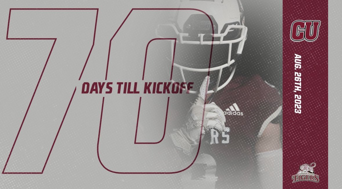 We Are 70 Days Out!! 

#BrickByBrick #CU