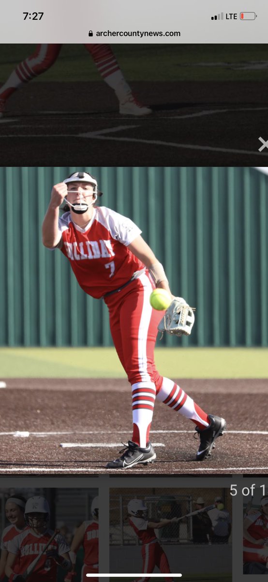 Holliday Softball tweet media
