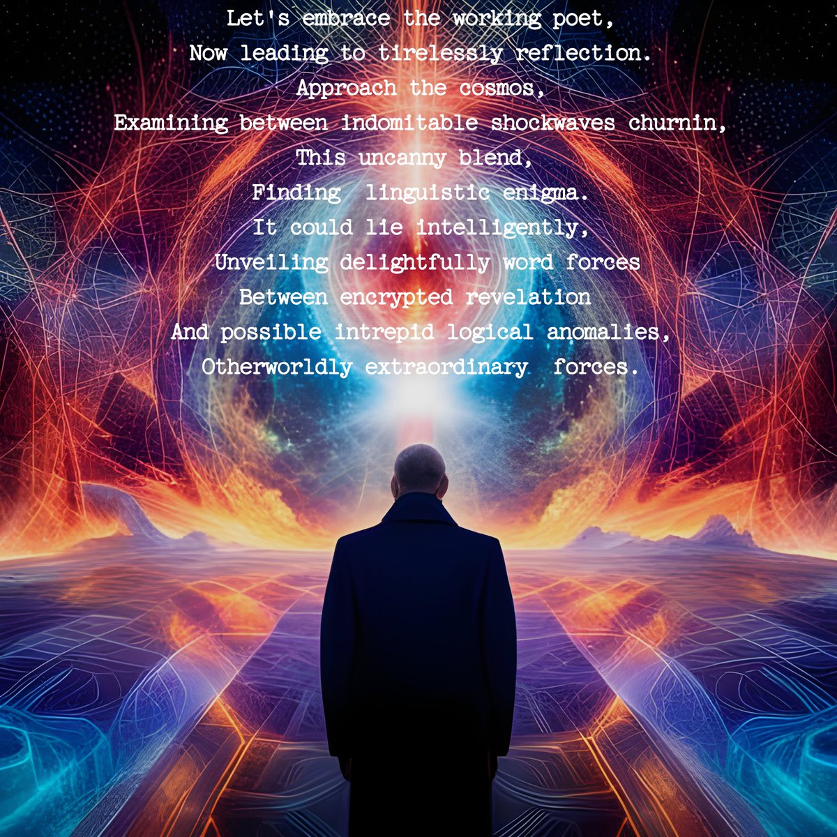 leonfaesulis's tweet image. A short summary of how the &quot;Cosmic Visions: Unveiling the Poetry of the Multiverse&quot; was born 🧵
#tezos #poetryNFT #write3