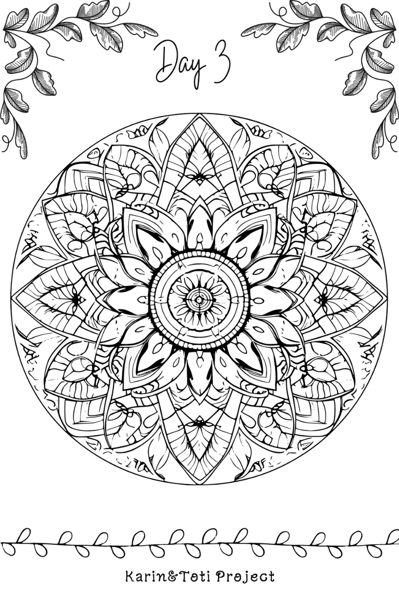 🌈💫 Coloring Challenge! Day 3
🖍️🎨 Join our mandala coloring challenge and showcase your creative skills. 🌟 Don't forget to share your masterpieces using the hashtag #MandalaChallenge. We want to see your creations! 😍✨🎉#MandalaArt #CreativeChallenge #Relaxation #ArtTherapy
