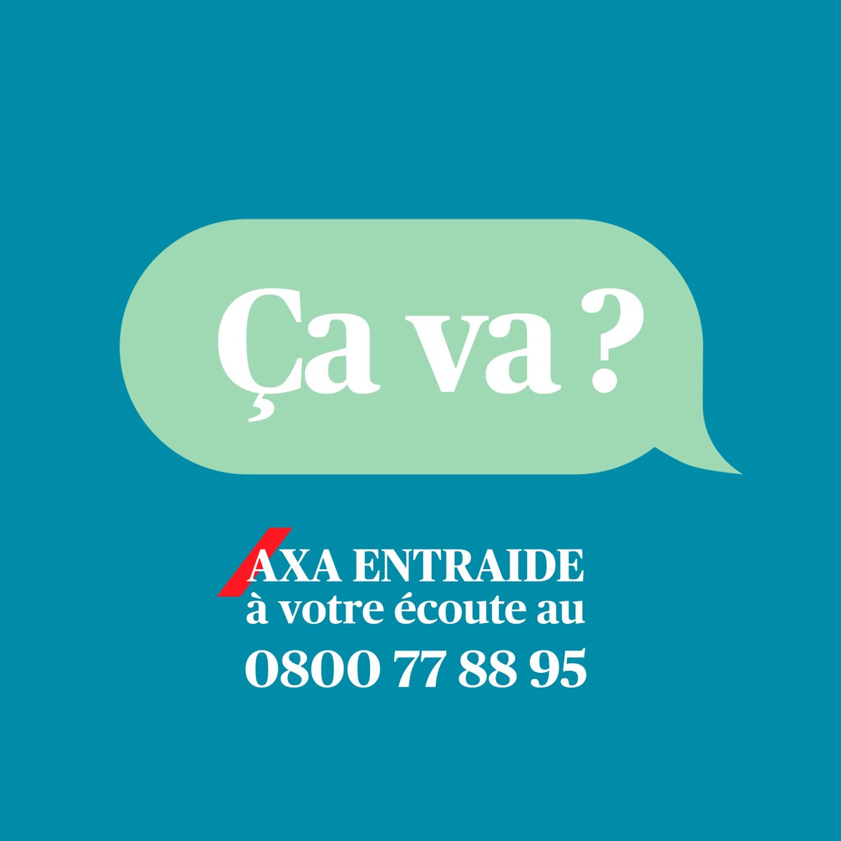 ❤️ Besoin d'un soutien psychologique ❓

AXA France s'engage pour soutenir toutes les personnes touchées par le tremblement de terre survenu dans l'Ouest de la France. 
Appelez AXA Entraide, un service d'urgence gratuit et ouvert à tous.

📞 0 800 77 88 95
🗓️ 7J/7, 24h/24