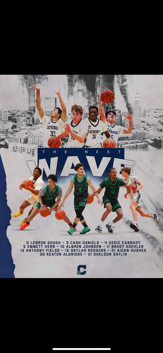 ☘️🏀 The Cathedral Fighting Irish head back to the KABC TITAN SHOOTOUT in Kentucky to face outstanding competition, play in front of college coaches, and defend the title from last year. First game at 6pm vs Mason County(28-7 last year) at Shelby County High School.