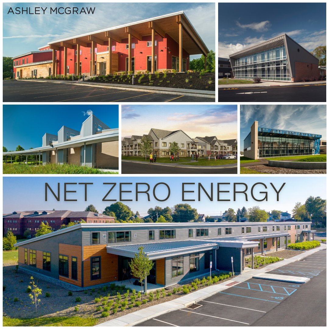 Late to the party for #NetZeroBuildingsWeek, but not late to designing and implementing high performance facilities – including several #netzeroenergy. Our philosophy is to design a building that walks gently on the Earth and does not require much energy in the first place.