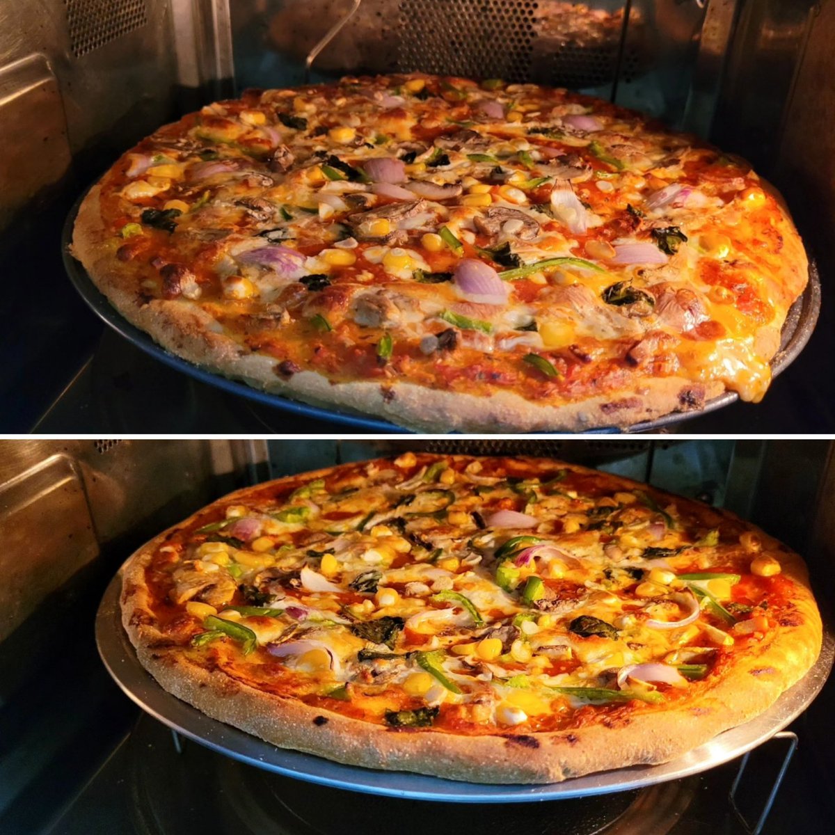 Made two Pizzas for my neices and nephews. 😇🍕🍟🍕🍹🥤🍰
#pizzanight