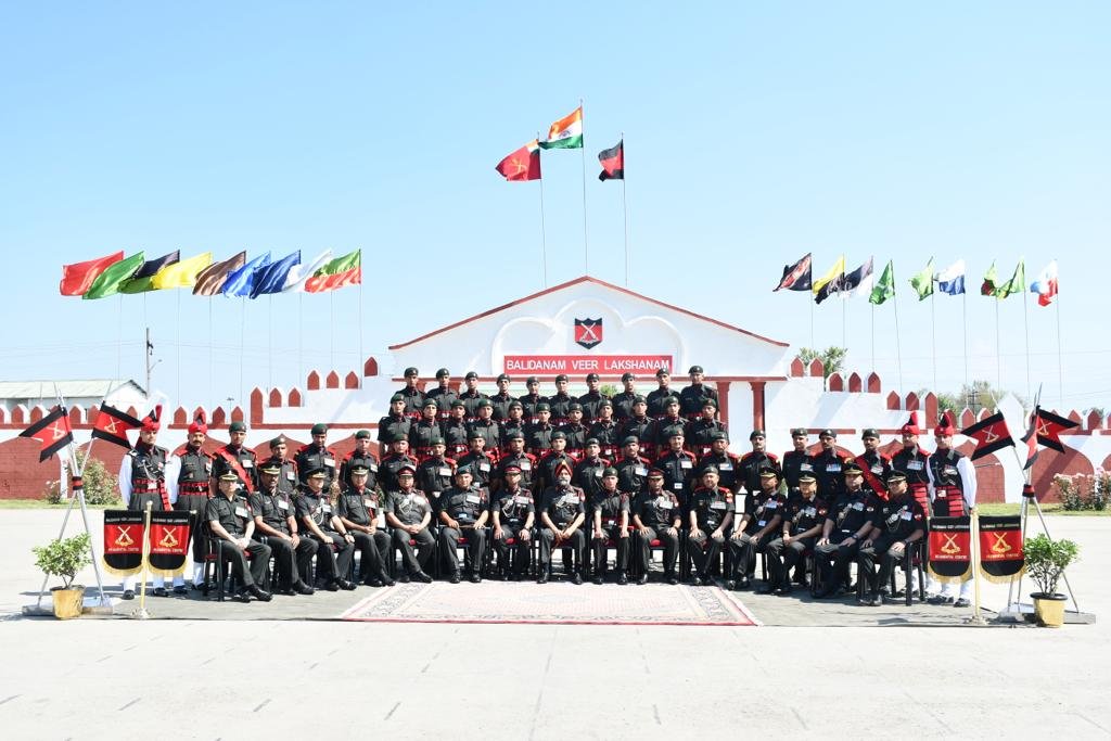 #Srinagar: First batch of #Agniveer of #Jammu & #Kashmir light infantry was attested in a befitting ceremony at the JAK LI Regimental Centre.

#TYPNews