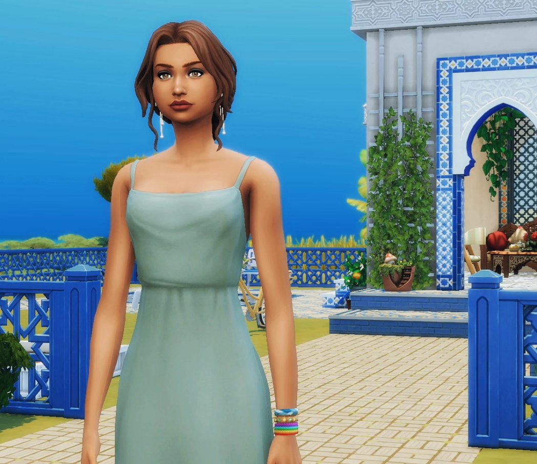 JaxSimmer's tweet photo. My newest build, Piccola Tiny. 🌊 I also made a self care specialist sim to live there and practice yoga while enjoying the ocean views. 🧘‍♀️ It's playtested, uses noCC, and up on the gallery. 
ID- Jaquie561 💛
#TheSims4 #Sims4 #ShowUsYourBuilds #sims https://t.co/Al8g3uCKIa