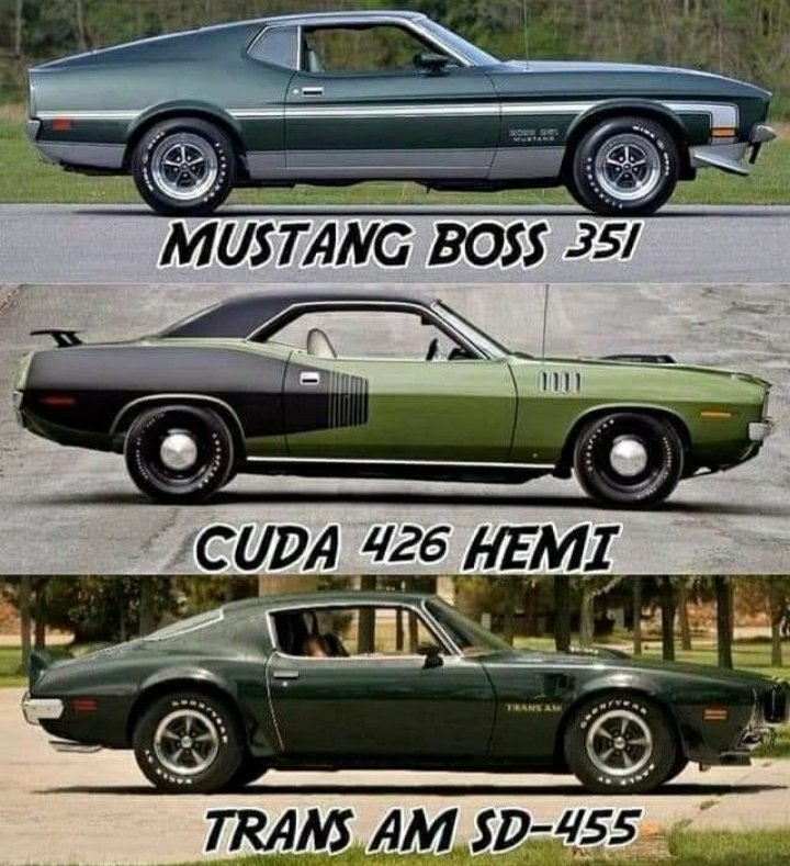 Pick one

#Ford #fordmustang #Mopar #MoparOrNoCar #Pontiac #AmericanMuscle #v8