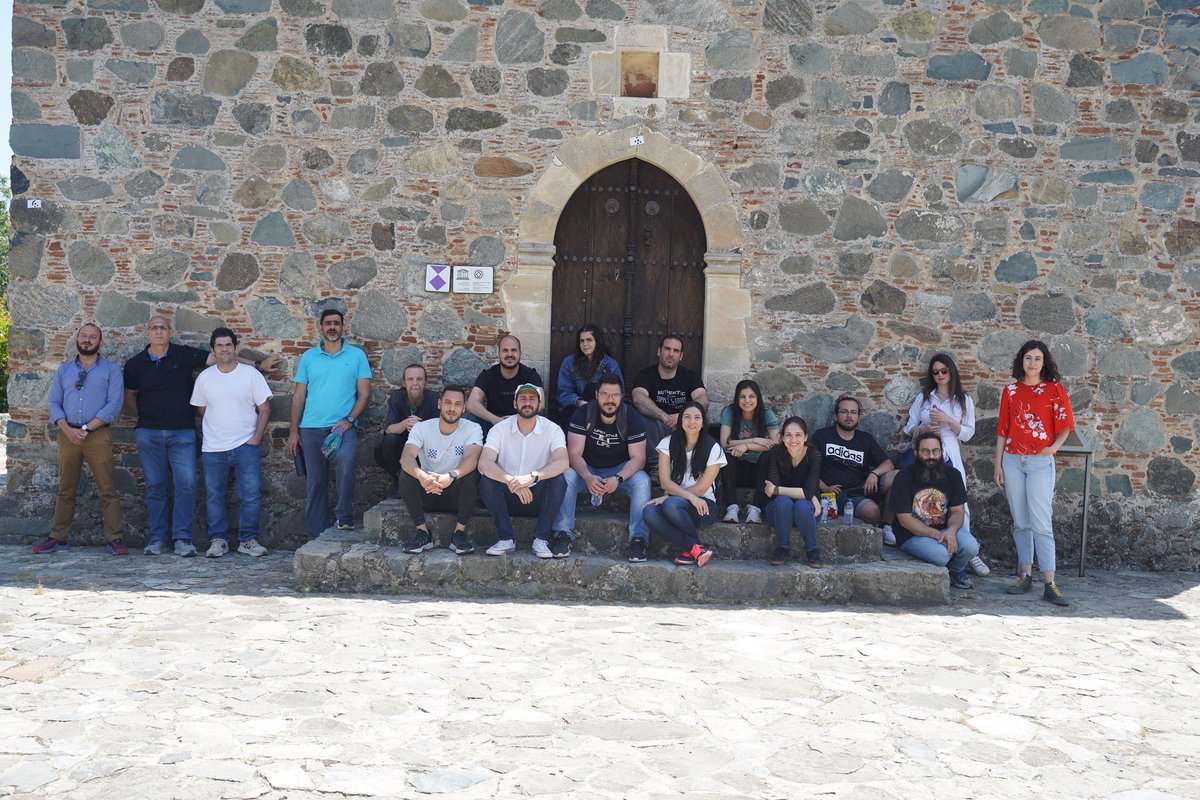 ENGINEER members have visited the UNESCO World Heritage site of Timios Stavros Byzantine Church in Pelendri village, Limassol, to support the documentation of the monument through a series of advanced surveying instruments.