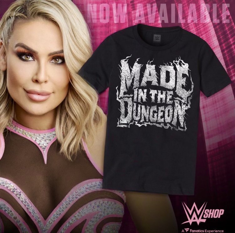 Are you feeling bored? Buy Natalya’s new merch on wwe shop!!