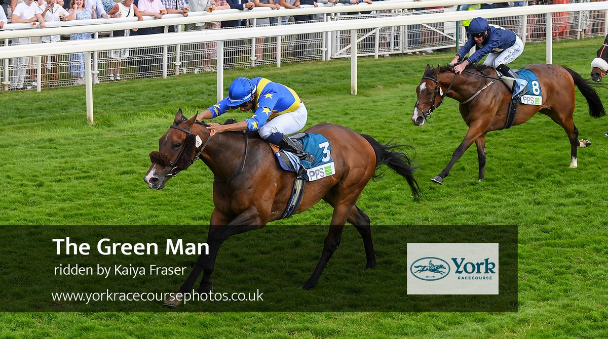 We finish racing at @yorkracecourse for our June Meeting with The Green Man and Kaiya Fraser winning for @ParrRacing and owner Mr John Stocker!