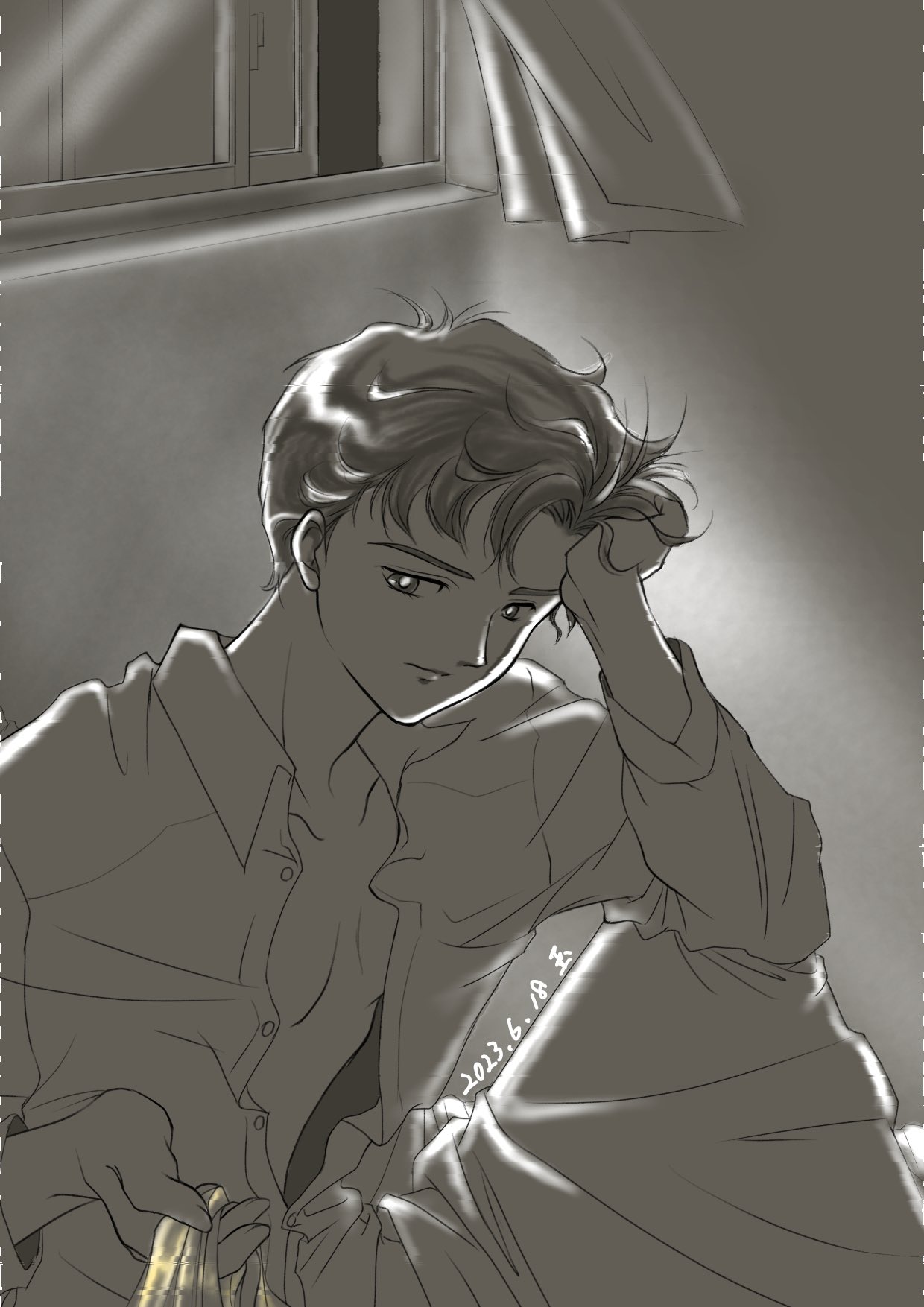 テヤン / 地場衛 ウエディングバージョン 地場衛 - pixiv Sketch