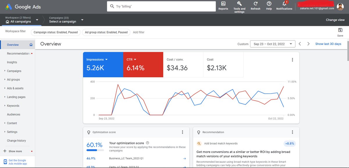 liza062068's tweet image. I will set up google search ads adwords ppc campaign management
for more information, you can contact with me
Fiverr Gig Link: fiverr.com/s/E51g5q
#googlesearchads #sem #googleppc #googleadwords #setupgoogleads