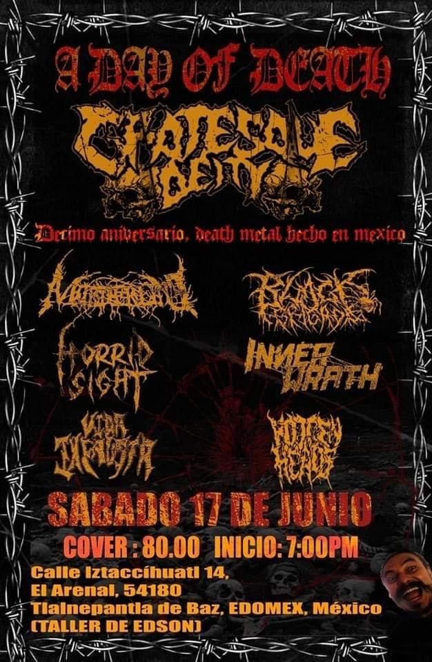 BBeat105's tweet photo. Hoy, 17 junio, hay estos shows:

- #ADayOfDeath   

- #IDAFEST VOL.2  

- #NocheDeMetalNegro5 

#StayBlast
#BlastBeat105 https://t.co/7TEjUYCBbj