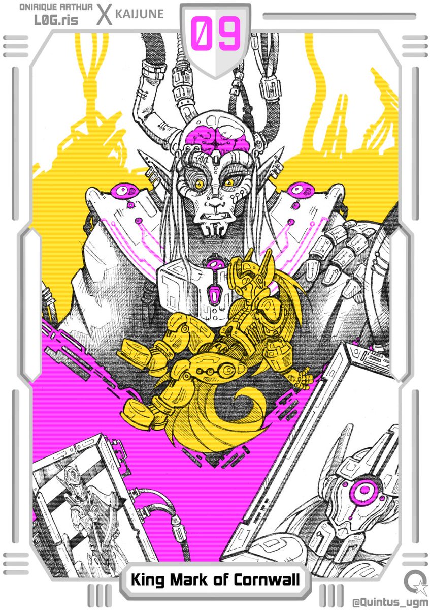 Quintus_ugm's tweet photo. Onirique Arthur · L0G.ris X Kaijune 2023
----------
"King Mark of Cornwall" :
·
"It finally happens. With Sir Trystan out of the way, the powerful King of Cornwall can now focus on his ultimate goal of obtaining Lady Iseult's power."
·

#KaiJune #mecha https://t.co/EE11Cznl5l