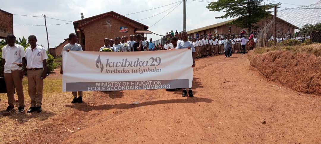 ESBumbogo's tweet photo. None kuri uyu wa 17/06/2023 muri Ecole Secondaire Bumbogo (ES BUMBOGO) habereye umuhango wo kwibuka ku nshuro ya 29 Genocide yakorewe abatutsi mu 1994. https://t.co/M89SRVFQno
