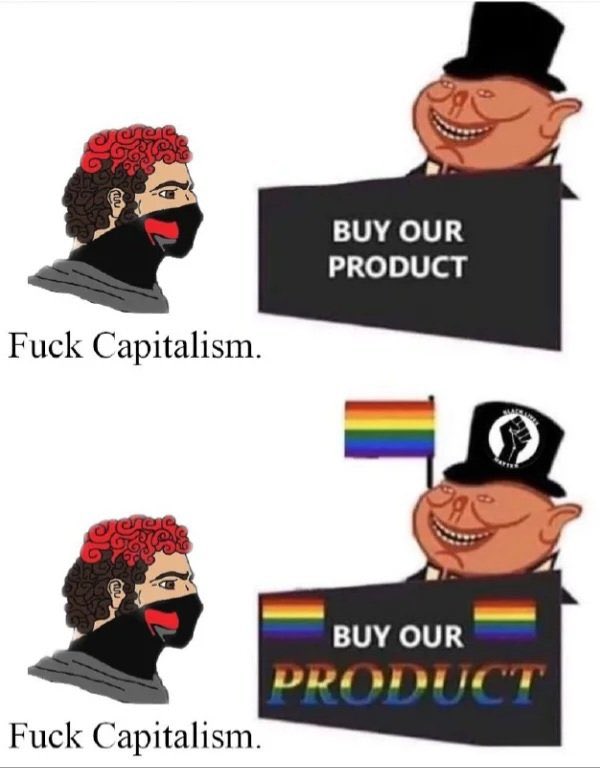 LGTBQX-Rights are human rights ❣️ 

Capitalism is not!