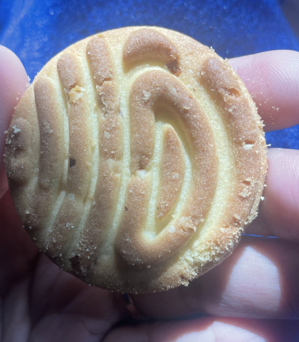 SingalBharti's tweet photo. These are the after effects of attending a #3DEMGRC where discussions on #CryoET blew my mind . Now I am seeing cellular structures everywhere #teamcryo (as I still can’t choose between tomo or single particle)
Just a biscuit pretending to have membrane organelles 😬 https://t.co/QiMqKdfzfU