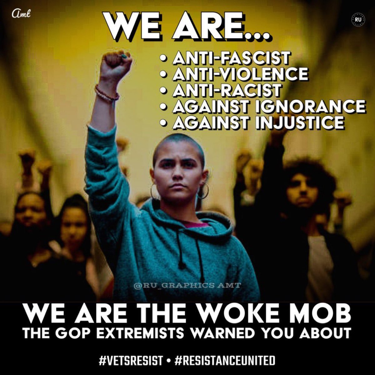 Damn right I’m woke? Why aren’t you? If you agree please ❤️ and RT.