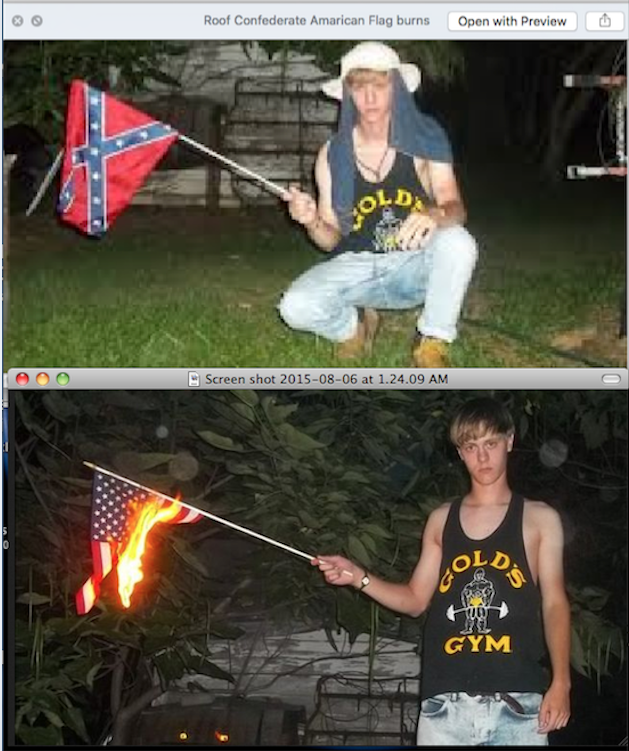 And remember what CAUSED that #MassMurder:
#WhiteSupremacist #DylanRoof and his 
chosen flag,
#January6th 
just like 
#January6thInsurrection ISTS.
#LockThemAllUp