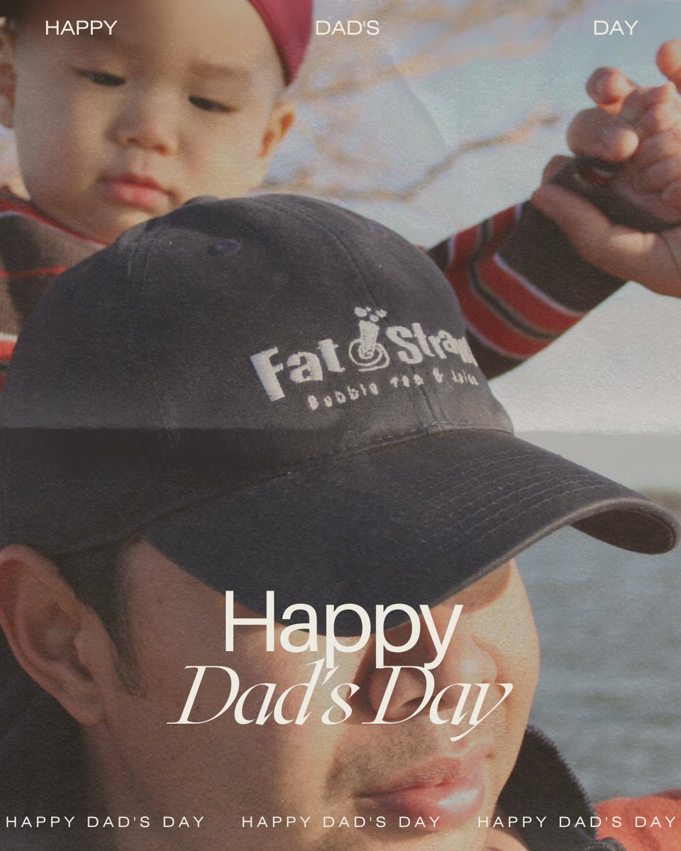 Happy Father's Day to all the dads and father figures out there. Your love and presence make a world of difference. Enjoy your day, dads especially our Fat Straws team dads, enjoy your Sunday with your families! #FathersDay