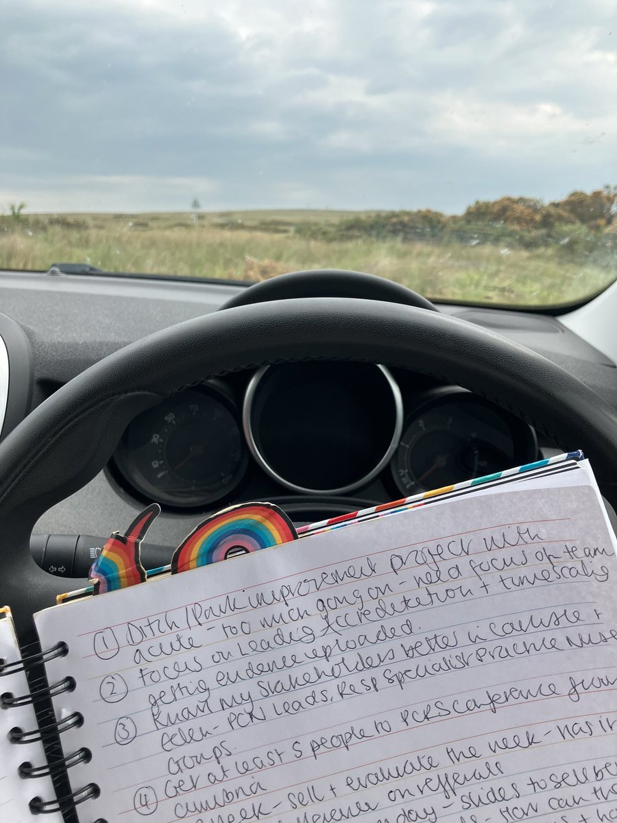 A mile before home &amp; reach back to the treadmill of real life. Sat reflecting &amp; listing all the takeaways and actions from the <a href="/PCRSUK/">PCRS</a> leadership programme. Great time out and will be encouraging all to attend the conference-little less of an imposter here! ❤️