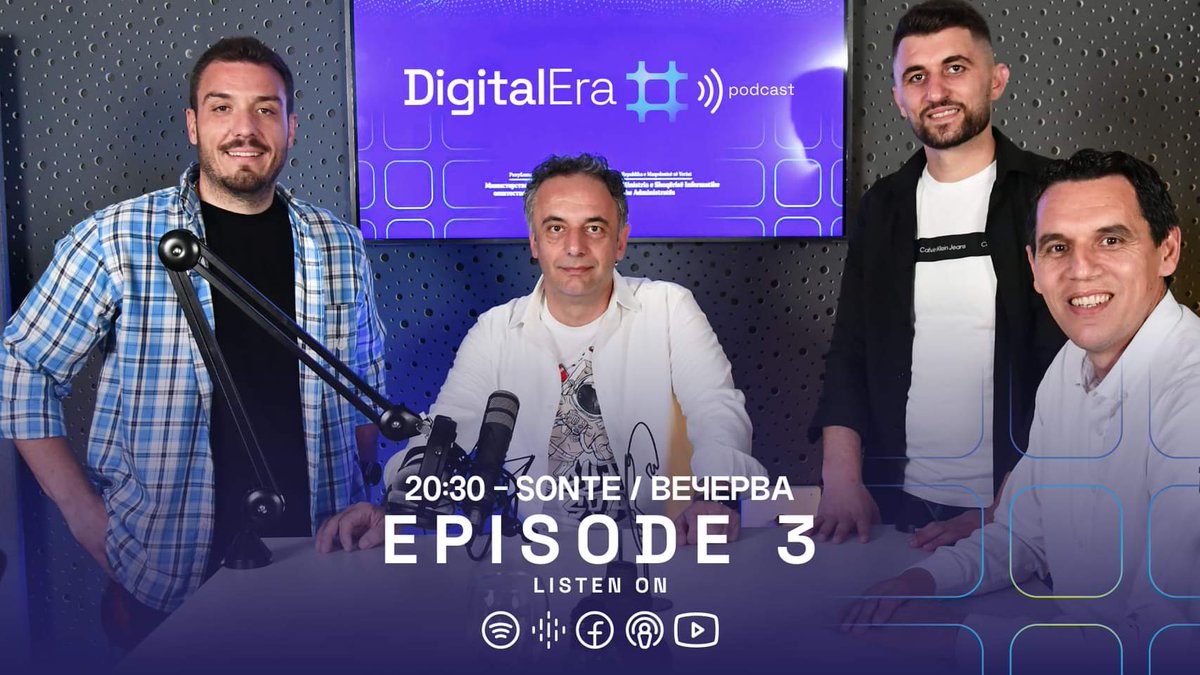 🎙️ Tonight 🕣 20:30

#podcast #episode3 #digjitalera