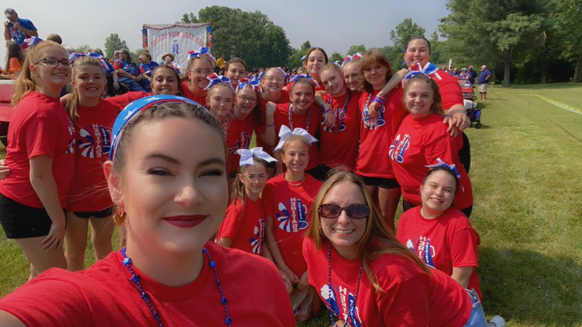 Hoagland Days Parade 2023! #letsgopats #heritagepatriots 
<a href="/HeritagePride/">Heritage Athletics</a>