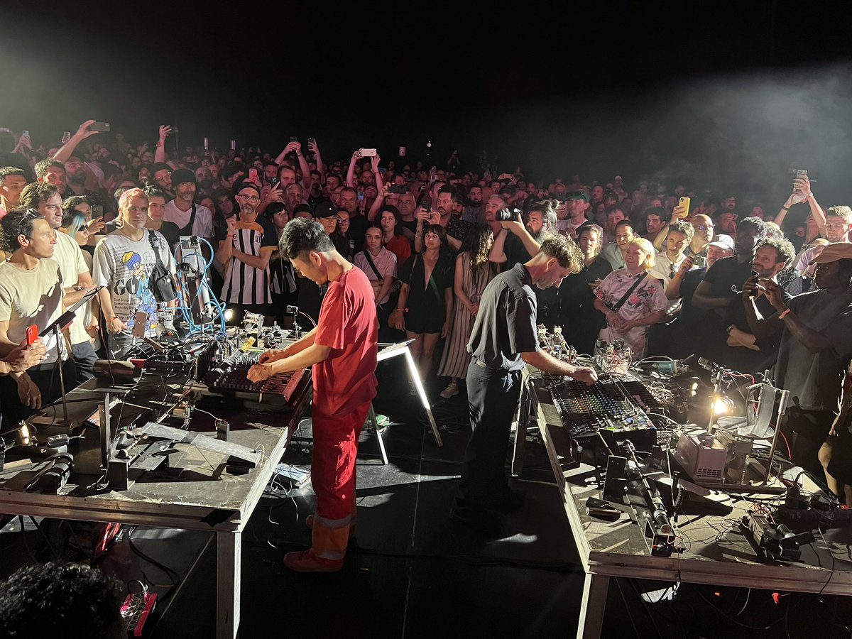 keithdm's tweet image. Lolo and Sosaku starting to feel the stress today…

#sonar30 #sonarplusd #sonar2023 #sonarfestival