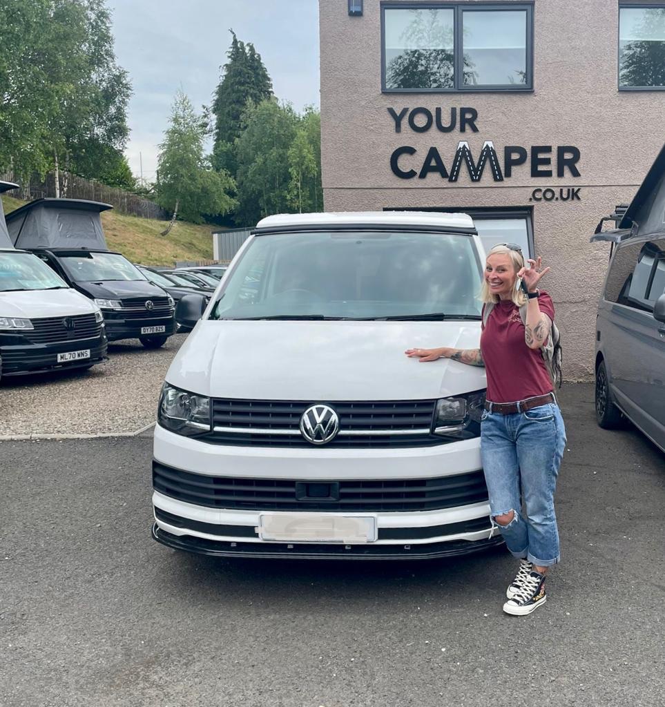 Another happy handover this morning. This Candy White T6 is the ideal way to escape the daily grind. Enjoy Your Camper! #yourcamper #vwcamper #campervan #vanlife #vanlifeuk