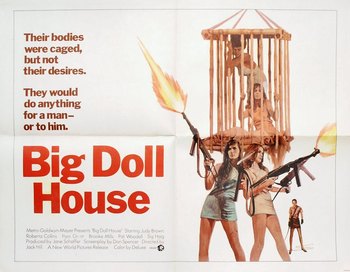 Watching Big Doll House 1971 
starring Pam Grier, Judy Brown, Roberta Collins, Brooke Mills, Sid Haig, and Pat Woodell #Tubi #BigDollHouse #70smovies #70sLadies #70snostalgia #70sExploitation  #Exploitation 
#WomeninPrison #70sWIP #WIP