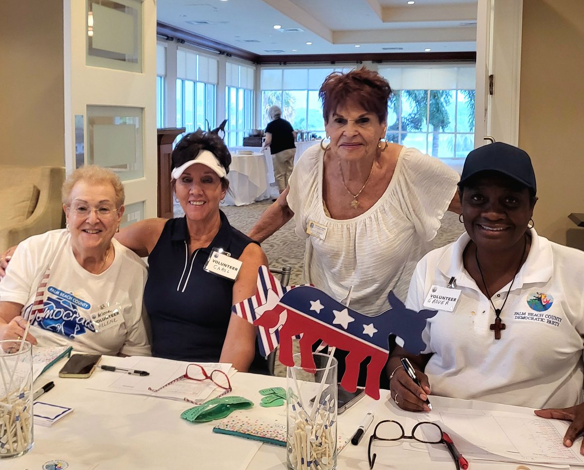 Despite the rain and lightning, @PBCDemParty had a great time at the 13th Annual Legacy at the Links! Thanks to the volunteers and every sponsor! #DemocratsDeliver
#DemCast
#DemocracyFirst
@RepLoisFrankel @loriberman @TinaPolsky @greggweiss @sheriffbradshaw @BocaDelrayDems