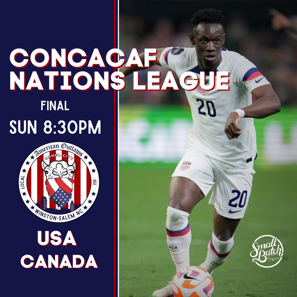 American Outlaws WSNC tweet media