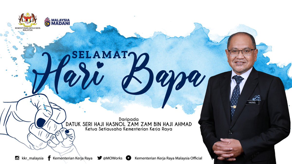 Kasih ibu membawa ke syurga,
Kasih bapa buat selamanya

Selamat Hari Bapa buat semua bapa di seluruh dunia!
