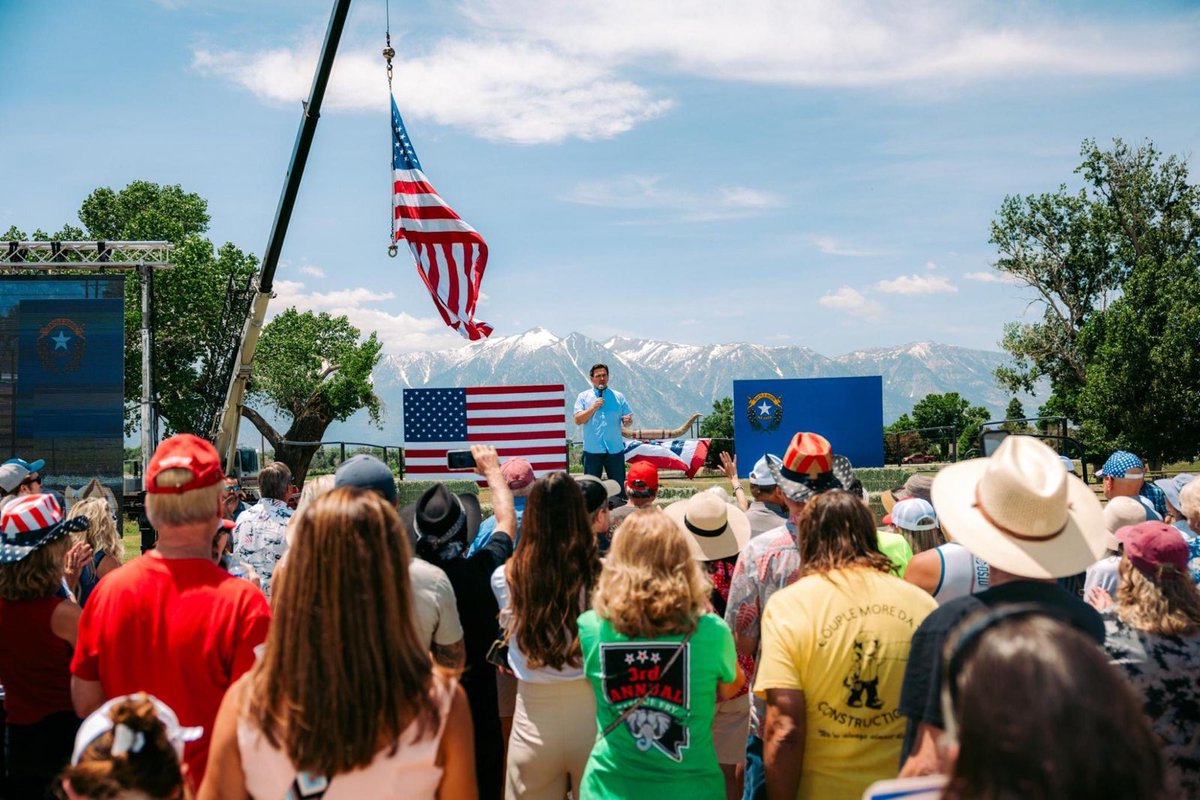 It’s great to be at the Corley Ranch for the 8th Annual Basque Fry!

We need to get the job done in Nevada and across the country in 2024. No more excuses!