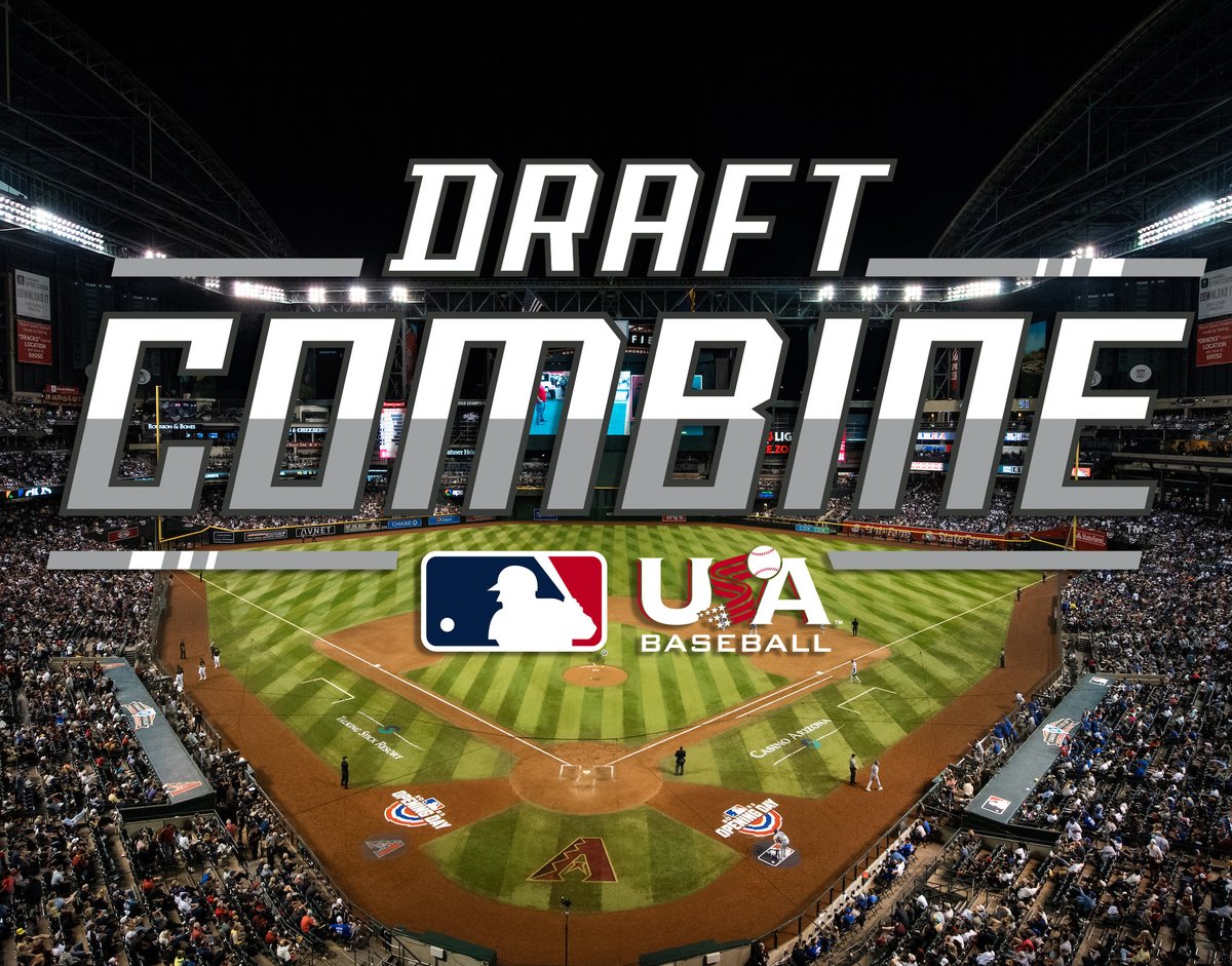 The @MLBDraft Combine is coming to Chase Field!

Fans are invited to watch the next wave of professional ballplayers (admission is free) on Tuesday, June 20, from 9:30-2 and Wednesday, June 21, from 12-4:30.