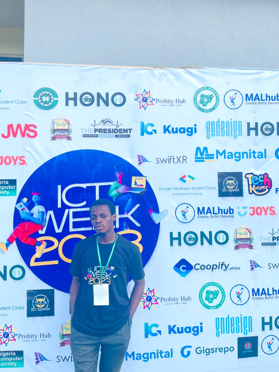 Dzigninja's tweet image. With all plans, #ICTWEEK2023 was successful. Big shout to the Organizers, Volunteers, Speakers and Sponsors. More banger💥💥 events from @GDSC_KP 

#gdsc_kp
#GDSCSSA