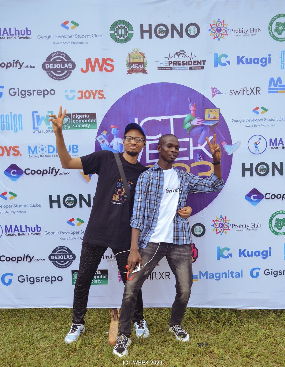 Dzigninja's tweet image. With all plans, #ICTWEEK2023 was successful. Big shout to the Organizers, Volunteers, Speakers and Sponsors. More banger💥💥 events from @GDSC_KP 

#gdsc_kp
#GDSCSSA