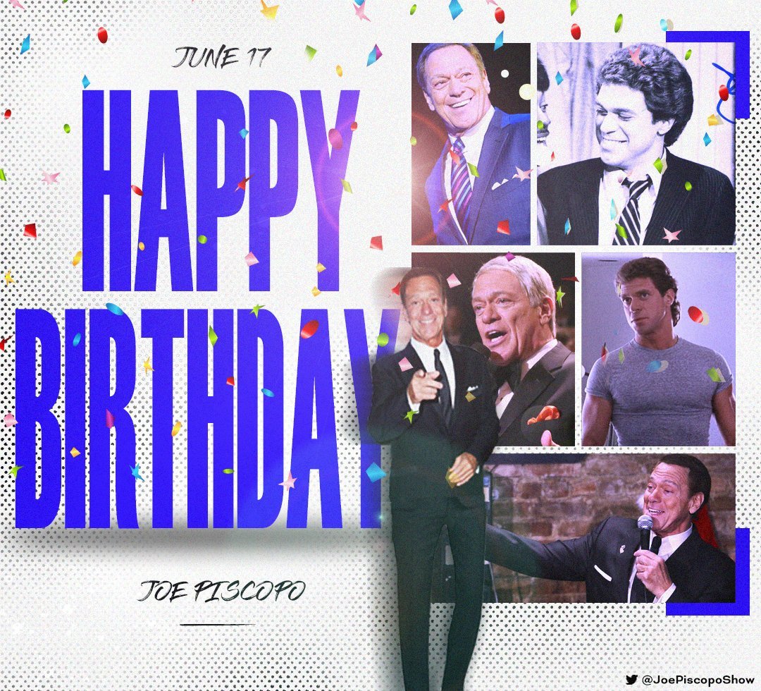 Wishing a very HAPPY BIRTHDAY to our favorite morning drive radio host - Joe Piscopo!    