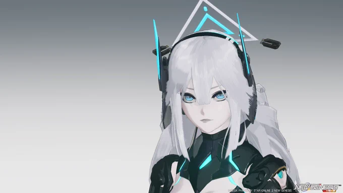 ngsで最初に作ったキャラ、自キャラの中でも一番顔とか外見とか変えたかも