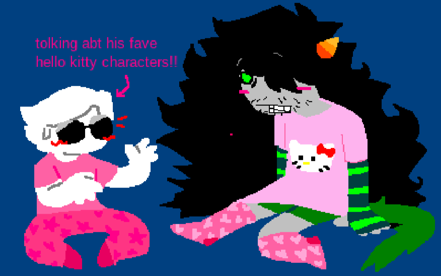 somebitchonline's tweet photo. sily .gooberes 
#HOM3STUCK #Homestuck https://t.co/0Bs0HhQSdw
