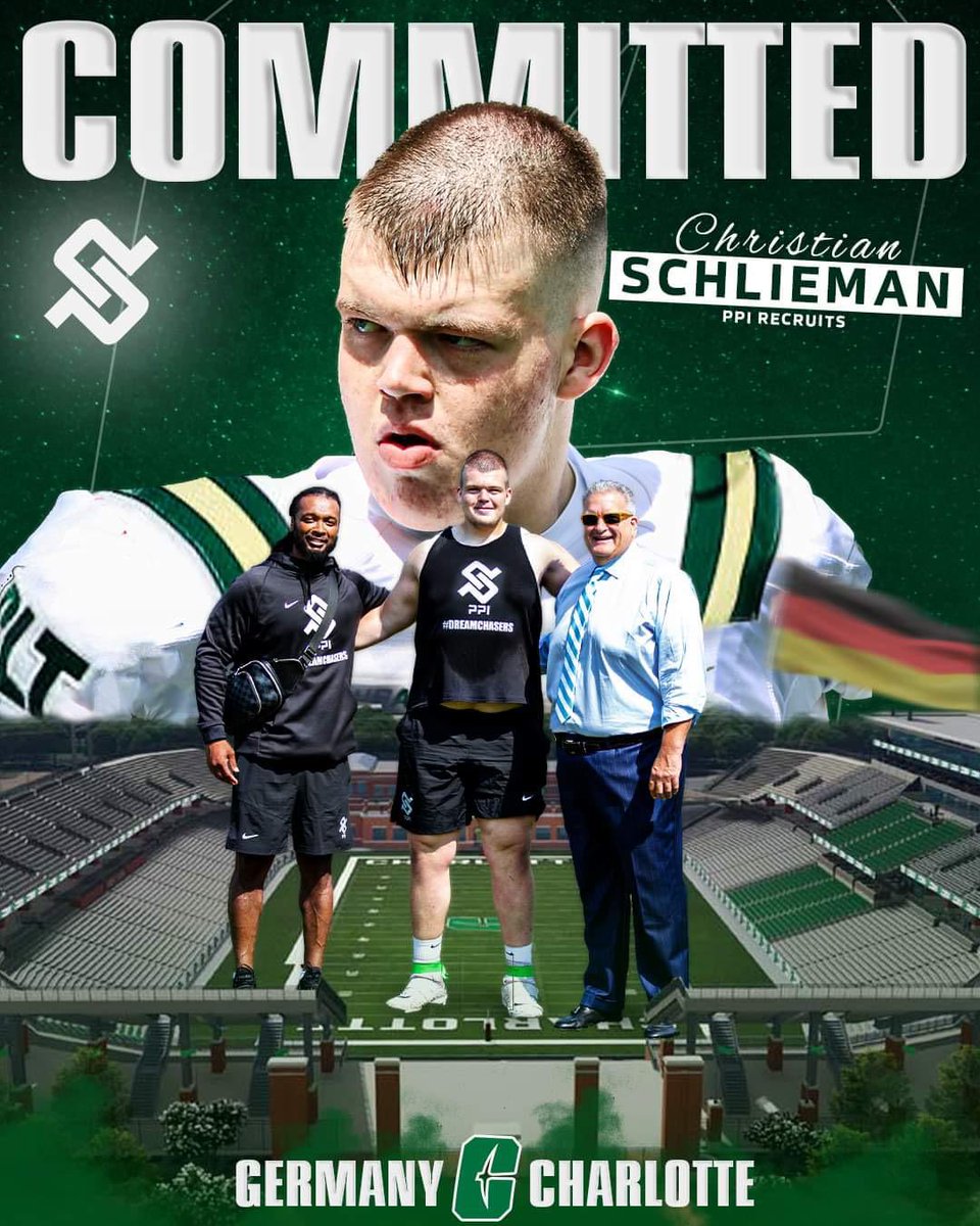 I am 100000% committed!!!⛏️@BiffPoggi @KyleDeVan68 @CharlotteFTBL @unccharlotte @PPIRecruits @BCollierPPI @DevAthletes