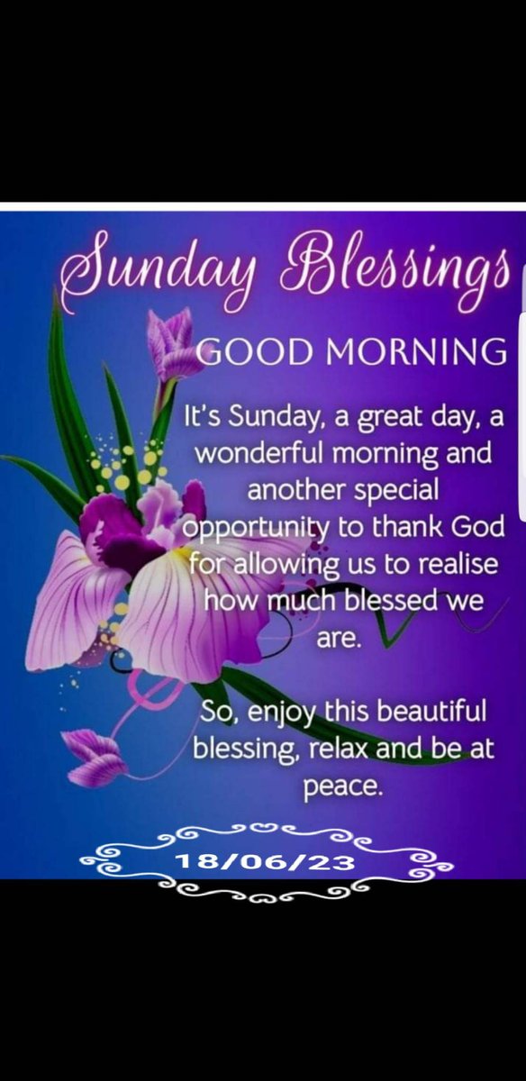 A blessed Sunday to you all, dear friends. Have a safe, relaxing day. Always take care.

#GoodMorningEveryone #GoodMorningGreetings #SundayGreetings #HappySunday #SundayBlessings #ThankYouGod #PeacefulDay