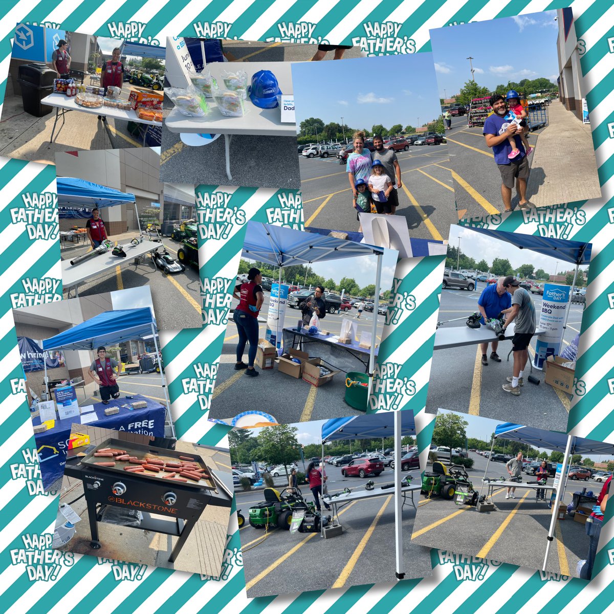 What better way to celebrate our Father’s Day event than with an old fashion cookout, Ego demos, and of course, something fun for the kids! Happy Father’s Day! #Lowes1127 <a href="/BarbTaylor06/">Barb</a> <a href="/JHoffmann2207/">Joe Hoffmann</a>