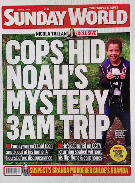 One of our most recent findings. Justice for Noah!